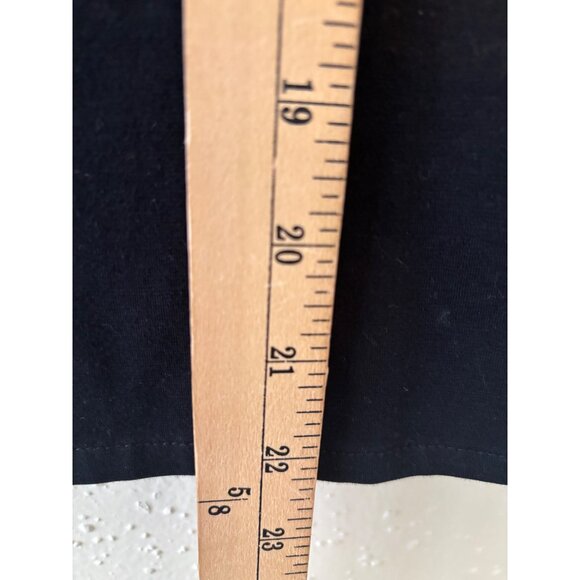 St. John Sport By Marie Gray Black Zip-Up Jacket Tie Sleeve M - Picture 11 of 11